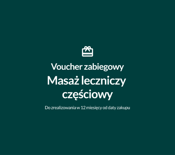 Masaż leczniczy częściowy - obrazek 3
